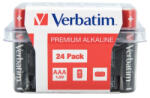 Verbatim ALKALINE BATTERY AAA 24 PACK (BOX) (49504) - gtcomputers