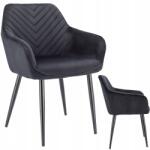  NAPOLI szék fekete (új kód)