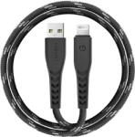 Energea Kabel NyloFlex USB-Lightning Töltés És Szinkronizálás C89 MFI 1.5 m Fekete