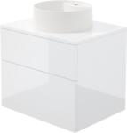 Deante Prizma lavoar cu dulap și blat 60 cm alb SD6B6SAU4B (SD6B6SAU4B)
