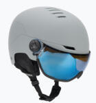 uvex Скиорска каска UVEX Wanted Visor rhino matt/mirror blue/smoke