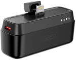 XO PR244 Mini Powerbank 20W 5000 mAh Lightning Csatlakozóval-Fekete