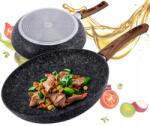 kamille Gránit Serpenyő NON-stick Tapadásmentes indukciós gáz Kamille 30 cm (4164)