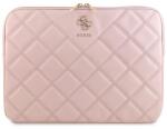 GUESS Gucs14Zpsqssgp Quilted 4G Notebook Táska 14" - Rózsaszín - fizz