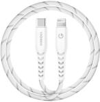 Energea Kabel NyloFlex USB-C-Lightning C94 MFI 1, 5m Fehér