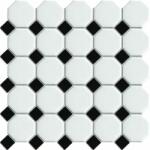 Premium Mosaic Mozaik Premium Mosaic mix black/white 30x30 cm matt/fényes MOSOCTAGON (HXY010004)