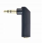 Gembird adapter 1 x 3, 5 mm-es 4 tűs miniJack (M) audio 90°-os szögben A-3, 5M… (A-3.5M-3.5FL)