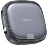 USAMS 3 Az 1-ben Kábel Dobozban MicroUSB/USB-C/Lightning 60W Acél SJ650USB01 US-SJ650