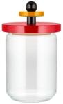Alessi Кухненски буркан за съхранение 100 COLLECTION, 1л, червен, стъкло, Alessi (ALES16100)