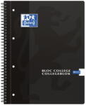 OXFORD Caiet cu spirala A5+, OXFORD School Collegeblock, 80 file-90g/mp, Scribzee, liniat stanga-dictando-n (OX-400155715) - pcone