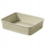 Keter Rattan kosár 26x20x6cm "y" Stílusú, Ph Krém (6734653456)