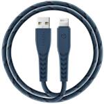 Energea Kabel NyloFlex USB-Lightning Töltés És Szinkronizálás C89 MFI 1.5 m Kék