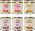 Lukullus 6x800g Lukullus "Menu Gustico" nedves konzerv kutyatáp vegyes próbacsomag 4 fajtával: 2x pulyka, 2x marha, 1 csirke, 1x kacsa