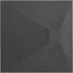 Rea Magnum négyzet alakú zuhanytálca 90x90 cm fekete REA-K3910 (REAK3910)