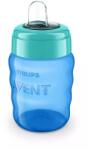 Philips SCF553/05 Avent itatópohár, itatófejjel kék-zöld 260ml (SCF553/05) (SCF553/05)