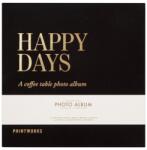 Printworks Fotóalbum Happy Days L Printworks fekete (PRPW00525)