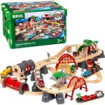 BRIO Set Deluxe cu sunete și lumini (OLP102233052) Trenulet