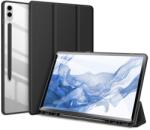 Dux Ducis Toby Tok Álló, Bőr Hatású (Aktív Flip, Oldalra Nyíló, Trifold, Asztali Tartó, Ceruza Tartó) Rózsaszín Samsung Galaxy Tab S10 Plus Lte (Sm-X826B), Galaxy Tab S10 Plus Wifi (Sm-X82