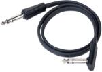 RockBoard Flat TRS 60 cm Egyenes - Pipa Patch kábel (RBO CAB F TRS 60S BK)
