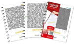 Adoc Caiet A5+, 72 file - 90g/mp, coperta carton embosat + PP - labyrinth, AURORA Adoc Crea - dictando (CR11.306) - pcone