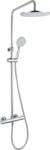 kielle Oudee - Zuhanyszett termosztáttal, 23 cm, 3 féle vízsugár, króm 20602020 (20602020)