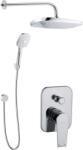 kielle Harmonia - Zuhanyszett rejtett csapteleppel, 2 készülékhez, tartozékokkal és testtel, króm 20623SP30 (20623SP30)