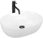 Rea Lisa lavoar 49x35 cm ovale de blat alb REA-U6022 (REA-U6022)