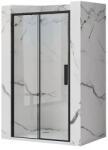 Rea Usa de nisa culisanta Rea Rapid Slide 110 cm sticla 6 mm negru (REA-K6401)