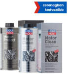 LIQUI MOLY Motor-Clean motor tisztító adalék 500ml + Motor-Protect motor védő adalék 500ml (LMCSOMAG0024)
