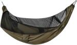 Tiger Wood Hamac ultraușor TigerWood Ważka V2 Long Pocket Khaki -cu plasă împotriva insectelor