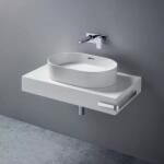 Ideal Standard Blat pentru lavoar Ideal Standard Adapto fara decupaj alb lucios 85 cm (U8407WG)
