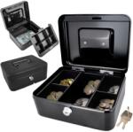 Malatec Pénzkazetta 20x16x9 cm - Fekete (0822) (0822)