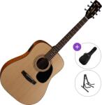Cort AD810E Standard SET Open Pore Chitară electro-acustică Dreadnought