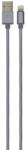 Grixx Cablu date GRIXX Optimum - 8-pin to USB Apple MFI License, impletit, lungime 1m - gri (GROIPCA8PINFGR01)