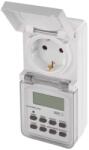 EMOS Digitális időkapcsoló aljzat, kültéri, IP44 3 680W 230 V~/16(2) A max. P5525N (P5525N)