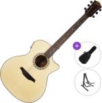 BromoGuitars BAA2CE Standard SET Natural Chitară electro-acustică Jumbo