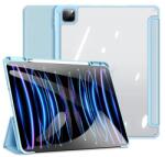 Dux Ducis Spigen Urban Fit Tok Álló (Flip, Oldalra Nyíló, Trifold, Asztali Tartó, Ceruza Tartó, Textil Minta) Rozéarany Apple iPad Pro 13 (2024)