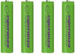 Esperanza EZA102G Újratölthető Ni-MH Ceruzaelem AAA 1000mAh 1.2V (4db/csomag) (EZA102G - 5901299923191)