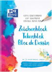 OXFORD Bloc de desen A3, OXFORD, 20 file-120g/mp - velin - coperta carton (OX-100050301) - pcone