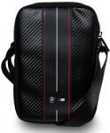 BMW BMTB10COMSCAKR Carbon Red Stripes 10" Táska - Fekete