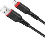 hoco. Cablu Date si Incarcare USB la Lightning HOCO X59 Victory, 1 m, 2.4A, Negru (cb/Ligh/Hoc/X59/1m/n/bl)