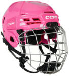 CCM Cască de hochei Tacks 70 Combo Pink Youth