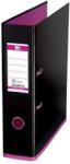 OXFORD Biblioraft A4, plastifiat PP/PP, 80 mm, OXFORD MyColour - negru/roz (OX-100081035)