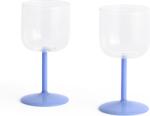 Hay Pahare de vin Tint, albastre, set 2 buc (AB530-A668-AT92) Pahar