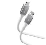 Spigen Essential Eb24012cc Adatkábel Type-C - Type-C, 120cm, Fehér