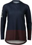 POC Tricou damă POC Pure LS, turmaline navy/axinite brown (XL)