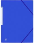 OXFORD Mapa carton 450g/mp, cu elastic, Oxford Eurofolio - albastru (OX-400126439)