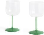 Hay Pahare de vin Tint, verzi, set 2 buc (AB530-A668-AT91) Pahar