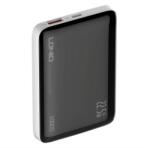 LDNIO Vésztöltő USB+Type-C Aljzat 10000 mAh, 22.5W, 3A, PD Gyorstöltő, LED Jelzés Fekete