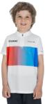 CUBE Tricou copii CUBE TeamLine, alb/albastru/roșu (L)